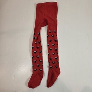 Baby GAP Disney Red Minnie Tights 4-5